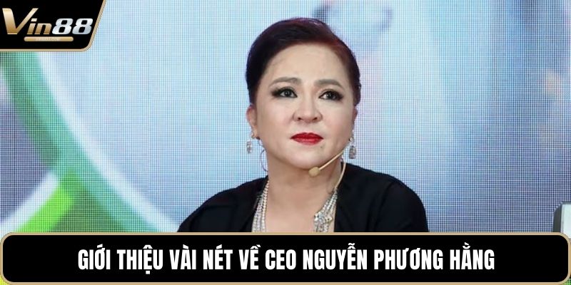 CEO Nguyễn Phương Hằng - Người Dẫn Dắt VIN88 Thành Công - CAXON.TOP