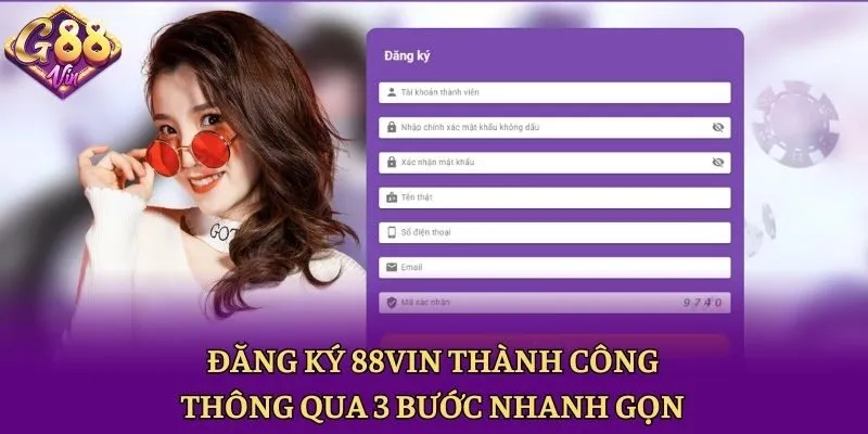 Hướng Dẫn Cách Đăng Ký 88vin Chi Tiết, Nhận Ưu Đãi Tân Thủ - CAXON.TOP