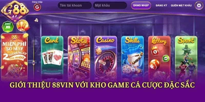 Giới thiệu 88vin - Cổng Game Giải Trí Hàng Đầu Thị Trường - CAXON.TOP