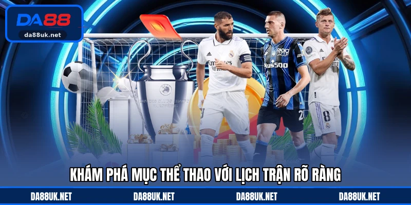 Thể Thao DA88 - Điểm Đến Giải Trí Sôi Động Nhất 2026 - CAXON.TOP